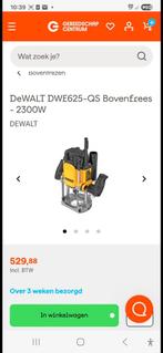 DeWALT DWE625-QS, Witgoed en Apparatuur, Frituurpannen, 4 liter of meer, Ophalen of Verzenden, Zo goed als nieuw