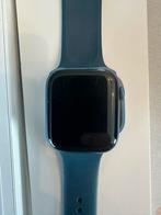 Apple Watch 7 45mm Cellular GPS - Blauw, Blauw, IOS, Ophalen of Verzenden, Waterdicht