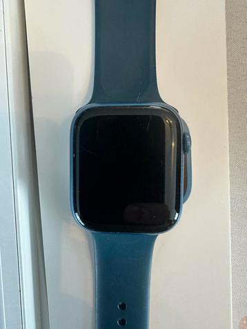 Apple Watch 7 45mm Cellular GPS - Blauw beschikbaar voor biedingen