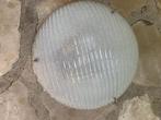 Simon& Schelle Sische wandlamp met Murano ijsglas jaren 70, Ophalen of Verzenden, Zo goed als nieuw, Glas, Vintage design