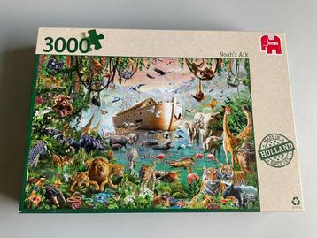 Puzzel Jumbo Ark van Noah 3000 stukjes *nieuw* beschikbaar voor biedingen