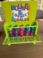 Balspel bounce en connect als Hasbro gooi vier op ‘n rij, Ophalen of Verzenden, Zo goed als nieuw