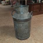 Stalen metalen melkbus zonder deksel, Ophalen, Zo goed als nieuw
