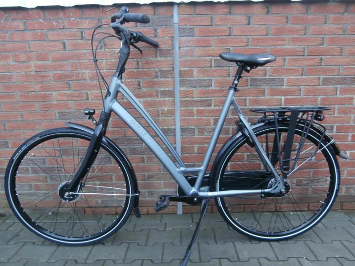 ALS NIEUW! Gazelle Chamonix dames 61 cm. met 7 versnellingen, Fietsen en Brommers, Fietsen | Dames | Damesfietsen, Zo goed als nieuw