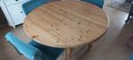 Ronde eettafel met 4 stoelen, Huis en Inrichting, Tafels | Eettafels, Ophalen of Verzenden, Zo goed als nieuw, Vier personen, 100 tot 150 cm