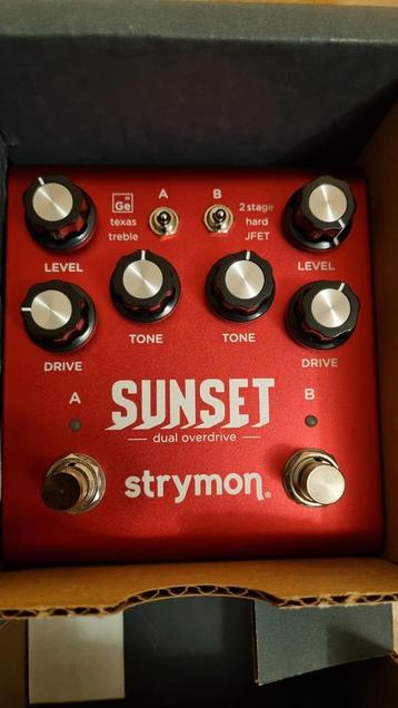 Strymon Sunset Dual Overdrive - Zo goed als nieuw! beschikbaar voor biedingen