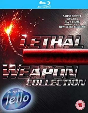 Blu-ray: Lethal Weapon 1 - 4 (Mel Gibson, Danny Glover) UK