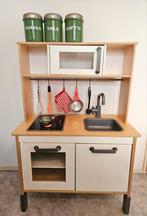IKEA DUKTIG kinderkeukentje met accessoires, spelen, koken, Kinderen en Baby's, Speelgoed | Speelkeukens, Ophalen, Hout, Speelkeuken