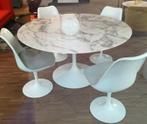 tafels 244 x 137 tulipe eero saarinen , tulipe stoelen, Huis en Inrichting, Tafels | Eettafels, Overige materialen, Mid century
