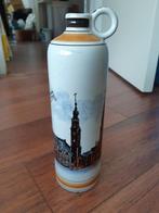 Polychroom fles St. Truiden Grote Markt ca. 27,5 cm hoog, Ophalen of Verzenden