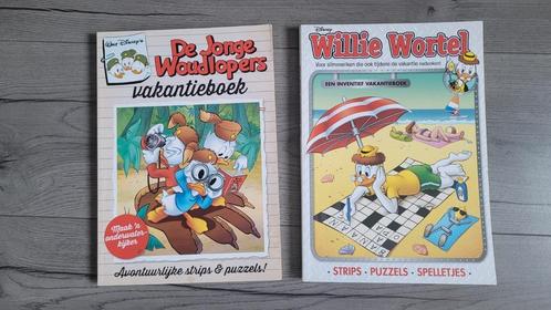 Vakantieboek jonge Woudlopers 2015 en Willie Wortel 2016, Boeken, Stripboeken, Zo goed als nieuw, Eén stripboek, Ophalen of Verzenden