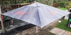 Horeca parasol Bud 4x4 meter, Ophalen, Gebruikt, Meer dan 4 meter, Stokparasol