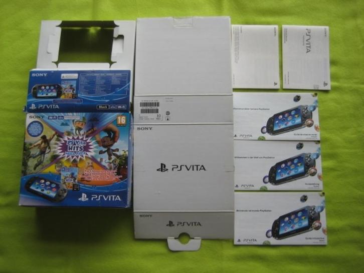 PS Vita Playstation console box, Spelcomputers en Games, Games | Sony PlayStation Vita, Zo goed als nieuw, Overige genres, 1 speler