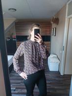 Vila blouse met bloemenprint en lila teddy gilet - Nieuw!, Maat 38/40 (M), Nieuw, Ophalen of Verzenden, Paars