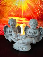 Drie mooie engelenbeelden., Ophalen of Verzenden, Zo goed als nieuw