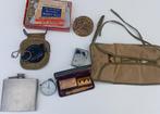 Kleine Collectie Tweede Wereldoorlog Militaria Kompas Zippo, Verzamelen, Militaria | Tweede Wereldoorlog, Ophalen of Verzenden