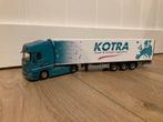 Scania trekker oplegger Kotra, Hobby en Vrije tijd, Modelauto's | 1:50, Ophalen of Verzenden, Zo goed als nieuw, Bus of Vrachtwagen