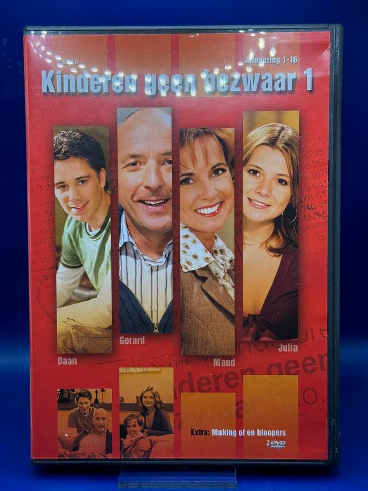 Dvd kinderen geen bezwaar 1 box tv serie afl. 1-16, Cd's en Dvd's, Dvd's | Tv en Series, Gebruikt, Komedie, Boxset, Alle leeftijden