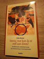 F. Koster - Stress : wat kan ik er zelf aan doen?, Ophalen of Verzenden, Gelezen, F. Koster