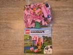 Lego minecraft varkenshuis 21170, Kinderen en Baby's, Speelgoed | Duplo en Lego, Ophalen of Verzenden, Zo goed als nieuw