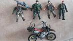 Actiefiguren met Motor - 4 Stuks, Ophalen of Verzenden, Gebruikt