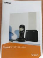 Huistelefoon Gigaset SL100, Ophalen, Gebruikt, 3 handsets