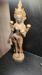 Antiek Groot Beeld van een Godin, Ophalen of Verzenden