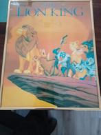 Poster lion king ,50 x 40, Ophalen of Verzenden, Zo goed als nieuw, Rechthoekig Staand