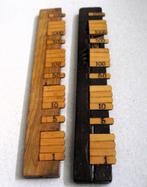 Antieke houten bezique score markeerders ca. 1900, Ophalen of Verzenden