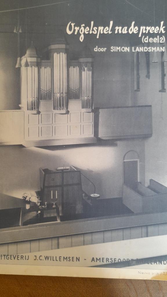 Bladmuziek voor orgel (ev. piano), Muziek en Instrumenten, Bladmuziek, Gebruikt, Artiest of Componist, Religie en Gospel, Piano