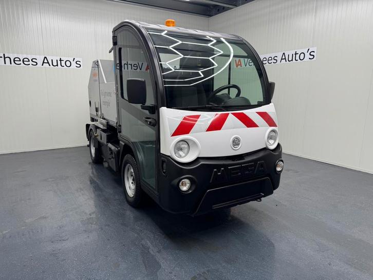 Aixam Mega electronic 110graden hogedruk/onkruid wegkoken, Auto's, Bestelauto's, Bedrijf, Te koop, Overige merken, Elektrisch