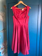 Jurk Lindy Bop UK 36 rood, Kleding | Dames, Ophalen of Verzenden, Zo goed als nieuw, Maat 36 (S), Rood