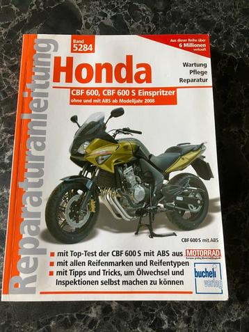 Cbf600 reparatie handleiding. Duitse taal. beschikbaar voor biedingen