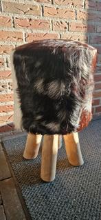 Krukje van koeien huid, Ophalen of Verzenden, Hout