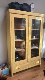 Servieskast/ vitrinekast, Huis en Inrichting, Kasten | Vitrinekasten, Ophalen, Gebruikt, 25 tot 50 cm, 150 tot 200 cm