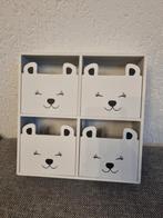 Leuke Kinderkast met Beer Design, Minder dan 90 cm, Ophalen of Verzenden, Zo goed als nieuw, Minder dan 50 cm