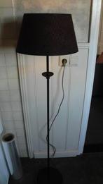 staande schemer lamp zwart met iets bruine vlam, Ophalen, Zo goed als nieuw, Mooi, 75 cm of meer