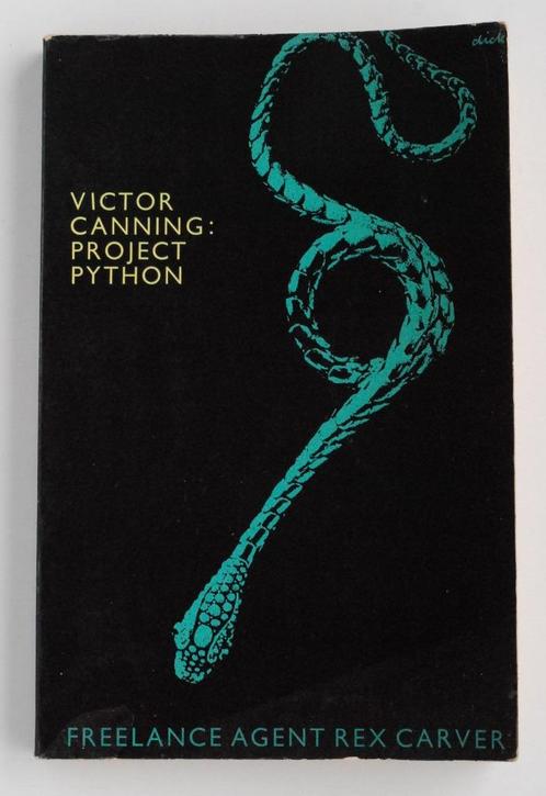 The Python Project - Victor Canning (1969), Boeken, Detectives, Zo goed als nieuw, Verzenden