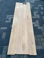 Mooie rustiek eiken houten vloer 31 m2, 18 cm breed, Doe-het-zelf en Verbouw, Hout en Planken, Plank, Gebruikt, Minder dan 200 cm