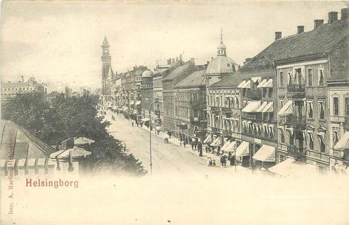 (379-131-041) Helsingborg, Verzamelen, Ansichtkaarten | Buitenland, Overig Europa, Voor 1920, Verzenden