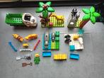 Lego Duplo dierentuin dieren en verzorger met accessoires, Kinderen en Baby's, Speelgoed | Duplo en Lego, Gebruikt, ., Ophalen of Verzenden