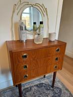 Vintage Deens Design teakhouten ladekast uit de jaren 60, Huis en Inrichting, Kasten | Ladekasten, Ophalen, Teakhout, 50 tot 100 cm