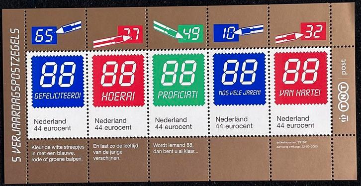 2009 Verjaardagszegels Blok 2670 postfris, Postzegels en Munten, Postzegels | Nederland, Postfris, Na 1940, Ophalen of Verzenden