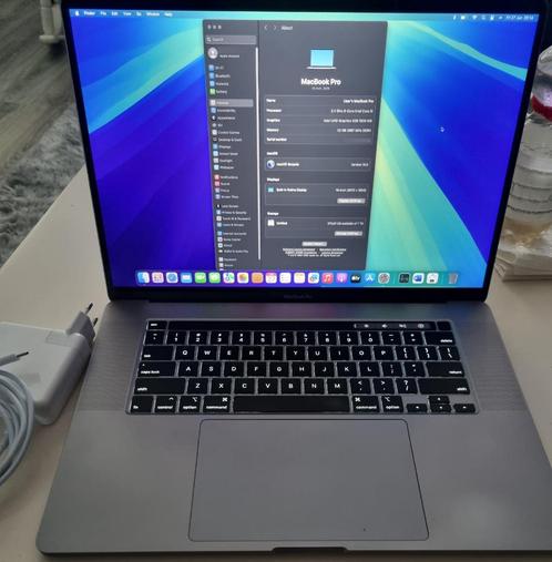 Apple MacBook PRO 16” 2019, Touch Bar, Computers en Software, Apple Macbooks, Gebruikt, MacBook Pro, 16 inch, 2 tot 3 Ghz, 1 TB of meer
