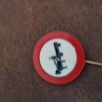SPELDJE Verkeersbod paard en wagen verbod, Verzamelen, Speldjes, Pins en Buttons, Ophalen of Verzenden, Zo goed als nieuw