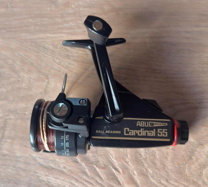 ABU Cardinal 55 werpmolen te koop, Watersport en Boten, Hengelsport | Algemeen, Gebruikt, Molen, Ophalen of Verzenden