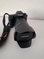 Canon EOS 77D + Tamron telelens 18-400mm + tas + extra's, Spiegelreflex, Canon, Ophalen of Verzenden, Zo goed als nieuw