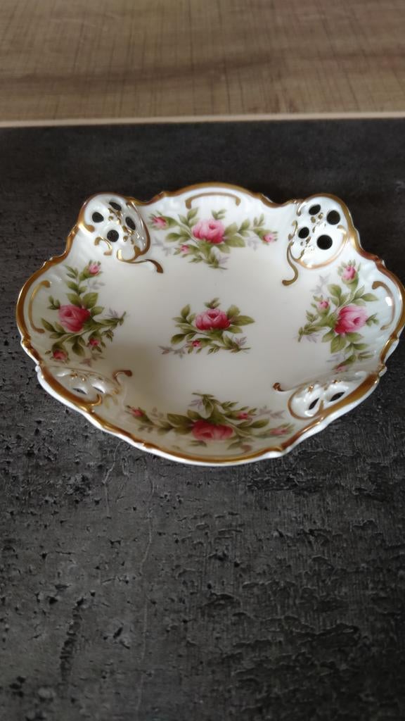Rosenthal Molière Moosrose 2984/58 schaal gebak bonbons, Antiek en Kunst, Ophalen of Verzenden