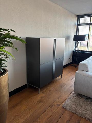 Pastoe matrix  cabinet u-51 wandkast antraciet/taupe kleur beschikbaar voor biedingen