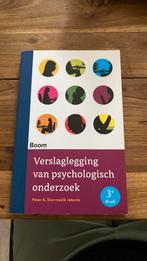 Verslaglegging van psychologisch onderzoek, Ophalen of Verzenden, Zo goed als nieuw